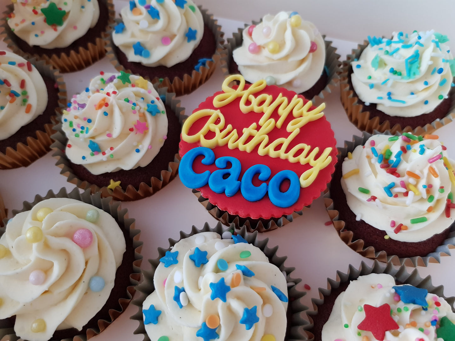 Birthday Cupcakes (Box of 12) - Cuppacakes - Singapore's Very Own Cupcakes Shop