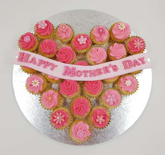 Mother's Day Mini Cupcake Set - A Heart for Mum - Cuppacakes - Singapore's Very Own Cupcakes Shop