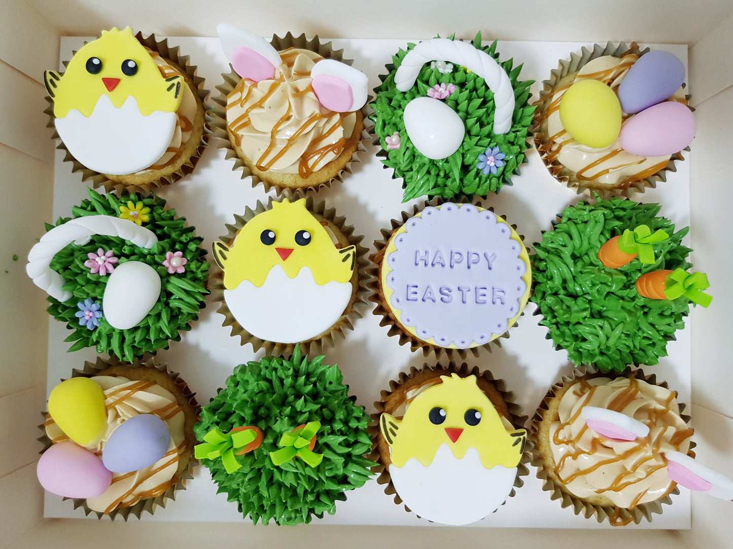 Easter Cupcake Set - Spring Is Here! - Cuppacakes - Singapore's Very Own Cupcakes Shop