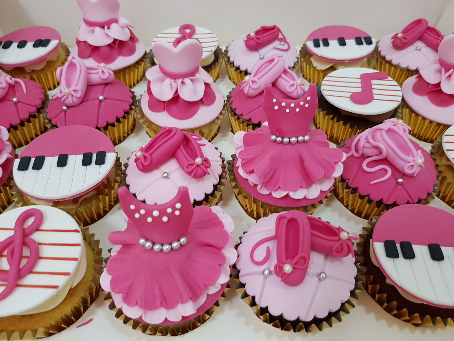 Ballerina Cupcakes (Box of 12) - Cuppacakes - Singapore's Very Own Cupcakes Shop