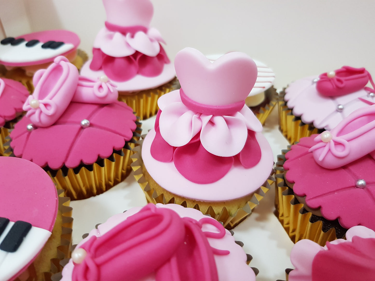 Ballerina Cupcakes (Box of 12) - Cuppacakes - Singapore's Very Own Cupcakes Shop