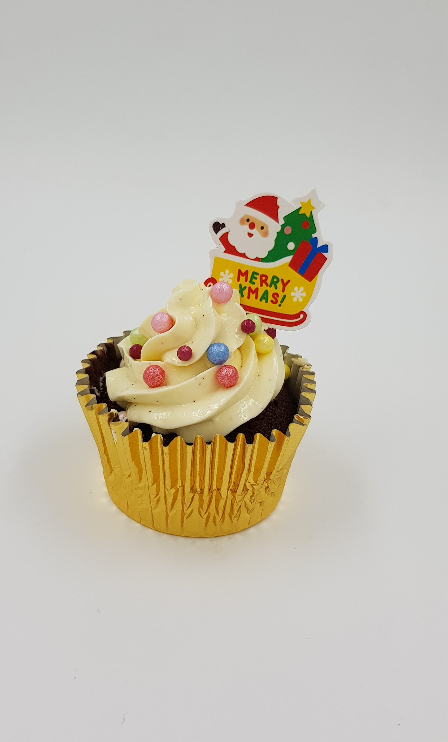 Christmas Cupcakes (Set of 12) - Colours of Christmas - Cuppacakes - Singapore's Very Own Cupcakes Shop