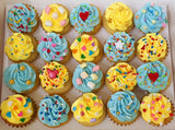 Assorted Sprinkles Mini Cupcakes (Box of 20)
