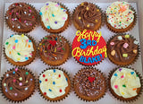 Birthday Cupcakes (Box of 12)