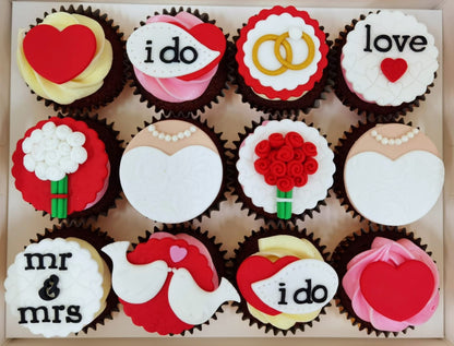 Wedding Cupcakes (Box of 12)