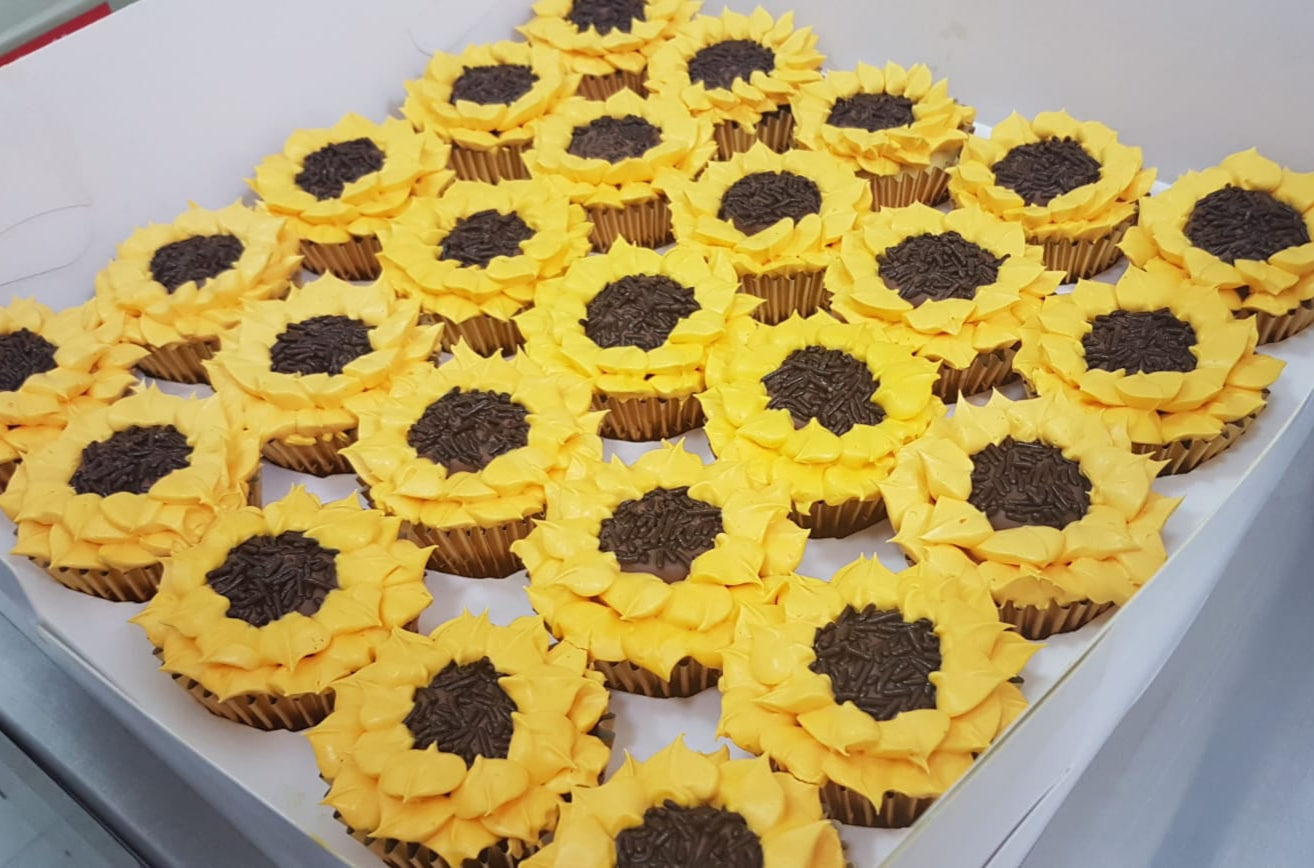 Sunflower Cupcakes - Cuppacakes - Singapore's Very Own Cupcakes Shop