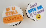 Wordings of your choice (Box of 12) - Cuppacakes - Singapore's Very Own Cupcakes Shop