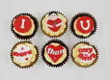 Valentine's Day Cupcake Set - I Love You More Than Anything - For Her - Cuppacakes - Singapore's Very Own Cupcakes Shop