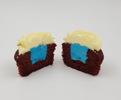 Gender Reveal Cupcakes (Box of 12) - Cuppacakes - Singapore's Very Own Cupcakes Shop