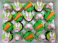 Little Bunny Mini Cupcakes (Box of 20) - Cuppacakes - Singapore's Very Own Cupcakes Shop