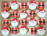 Christmas Mini Cupcakes (Box of 20) - Ho Ho Ho! - Cuppacakes - Singapore's Very Own Cupcakes Shop