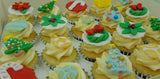 Christmas Mini Cupcakes (Box of 20) - O Christmas Tree - Cuppacakes - Singapore's Very Own Cupcakes Shop