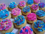 Assorted Sprinkles Mini Cupcakes (Box of 20) - Cuppacakes - Singapore's Very Own Cupcakes Shop