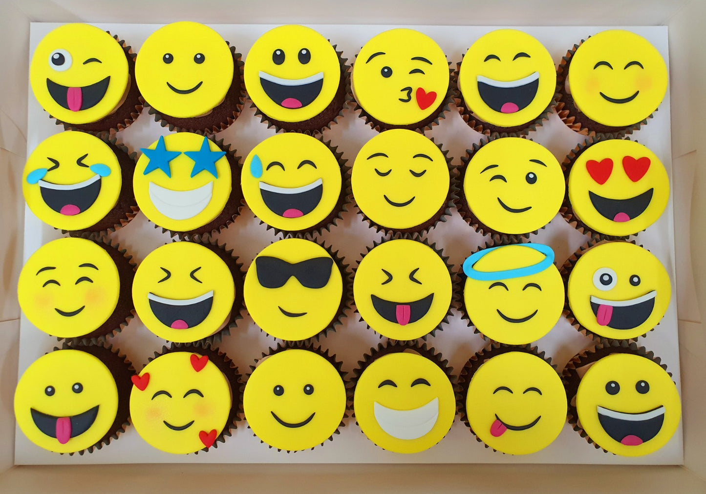 Emoji Cupcakes (Box of 12)